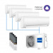 МУЛЬТИ СПЛИТ-СИСТЕМА HAIER FLEXIS Super Match 4U85S2SR5FA + AS25S2SF2FA-W 4 ШТ