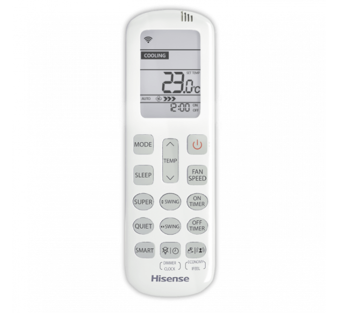 КОНДИЦИОНЕР HISENSE SILVER CRYSTAL Super DC Inverter WI-FI AS-10UW4RVETG01(S)