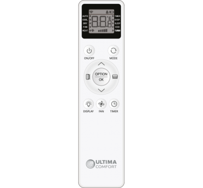 МУЛЬТИ СПЛИТ-СИСТЕМА ULTIMA COMFORT ECLIPSE WI-FI READY MULTI DC EU INVERTER UC-2FMA14-OUT + UC-ECM09PN 2 ШТ