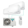 МУЛЬТИ СПЛИТ-СИСТЕМА HISENSE PREMIUM DESIGN FREE MATCH AMW2-18U4RXC + AMS-09UW4RVETG00 2 ШТ