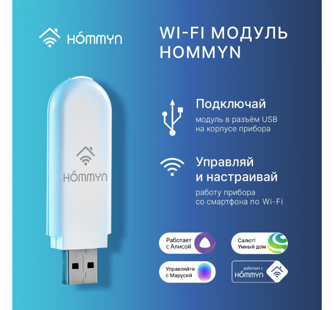 Модуль съемный управляющий HOMMYN HDN/WFN-02-01