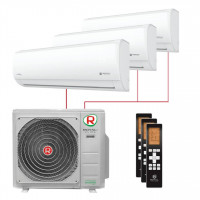 МУЛЬТИ СПЛИТ-СИСТЕМА ROYAL CLIMA MULTI FLEXI EU ERP 3RMN-21HN + RCI-TMN07HN 3 ШТ