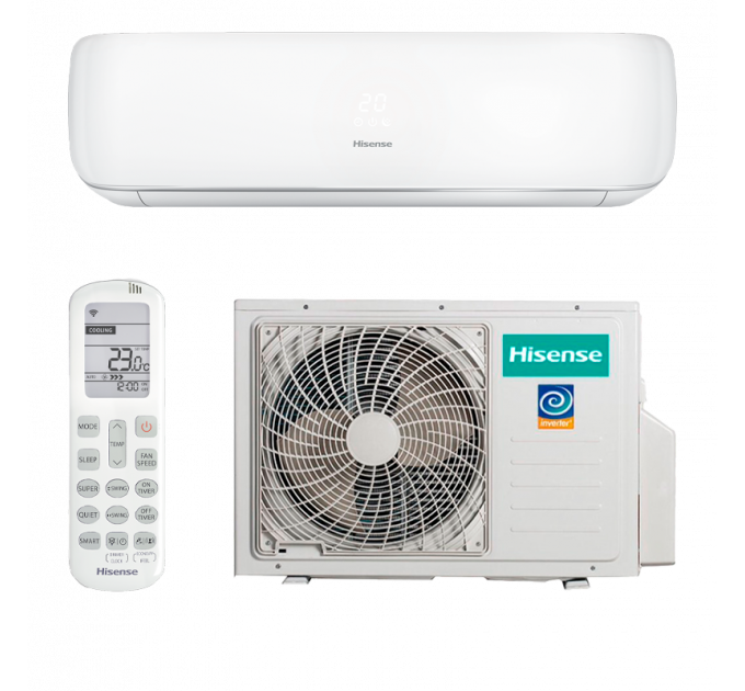 КОНДИЦИОНЕР HISENSE PREMIUM Design Super DC Inverter WI-FI AS-13UW4RVETG01