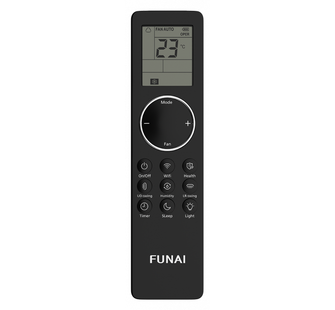 МУЛЬТИ СПЛИТ-СИСТЕМА FUNAI KIRIGAMI RAM-I-3KG70HP.01-U + RAM-I-DA25HP.W01-S 3 ШТ