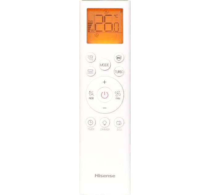 КОНДИЦИОНЕР HISENSE CITY 2.0 DC Inverter NEW 2026 Wi-Fi AS-18UW4RMSKA01