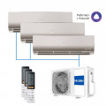 МУЛЬТИ СПЛИТ-СИСТЕМА HAIER FLEXIS Super Match 3U70S2SR5FA + AS25S2SF2FA-G 3 ШТ