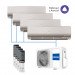 МУЛЬТИ СПЛИТ-СИСТЕМА HAIER FLEXIS Super Match 4U85S2SR5FA + AS25S2SF2FA-G 4 ШТ