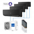 МУЛЬТИ СПЛИТ-СИСТЕМА HAIER FLEXIS Super Match 4U85S2SR5FA + AS25S2SF2FA-B 4 ШТ