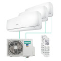 МУЛЬТИ СПЛИТ-СИСТЕМА HISENSE PREMIUM DESIGN FREE MATCH AMW4-27U4RJC + AMS-09UW4RVETG00 3 ШТ