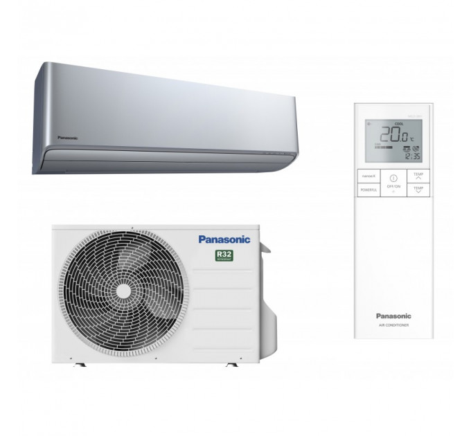 КОНДИЦИОНЕР PANASONIC DESIGN SILVER INVERTER CS-XZ50ZKEW - CU-Z50ZKE